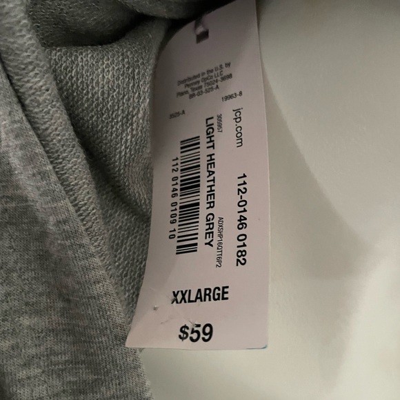 NWT Women’s Ambrielle Sleepwear Pullover Long Sleeve Hooded Top Size XXL Gray - Picture 3 of 3